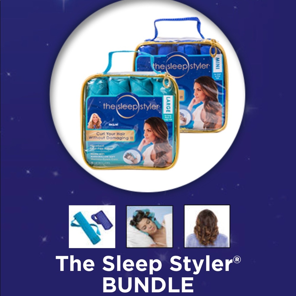 “The Sleep Styler” Bundle (8 Large + 12 Mini)